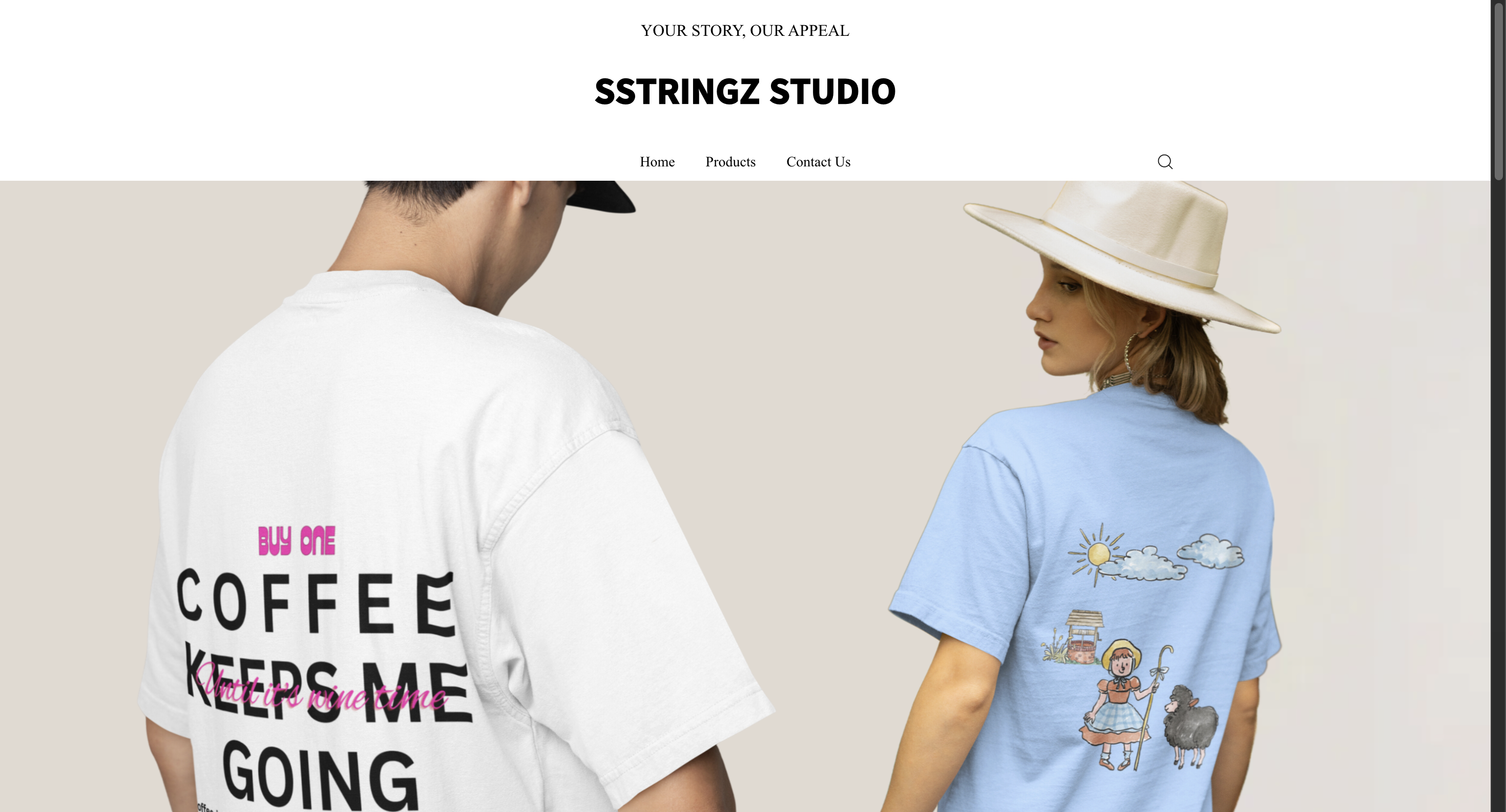 Sstringz Website
